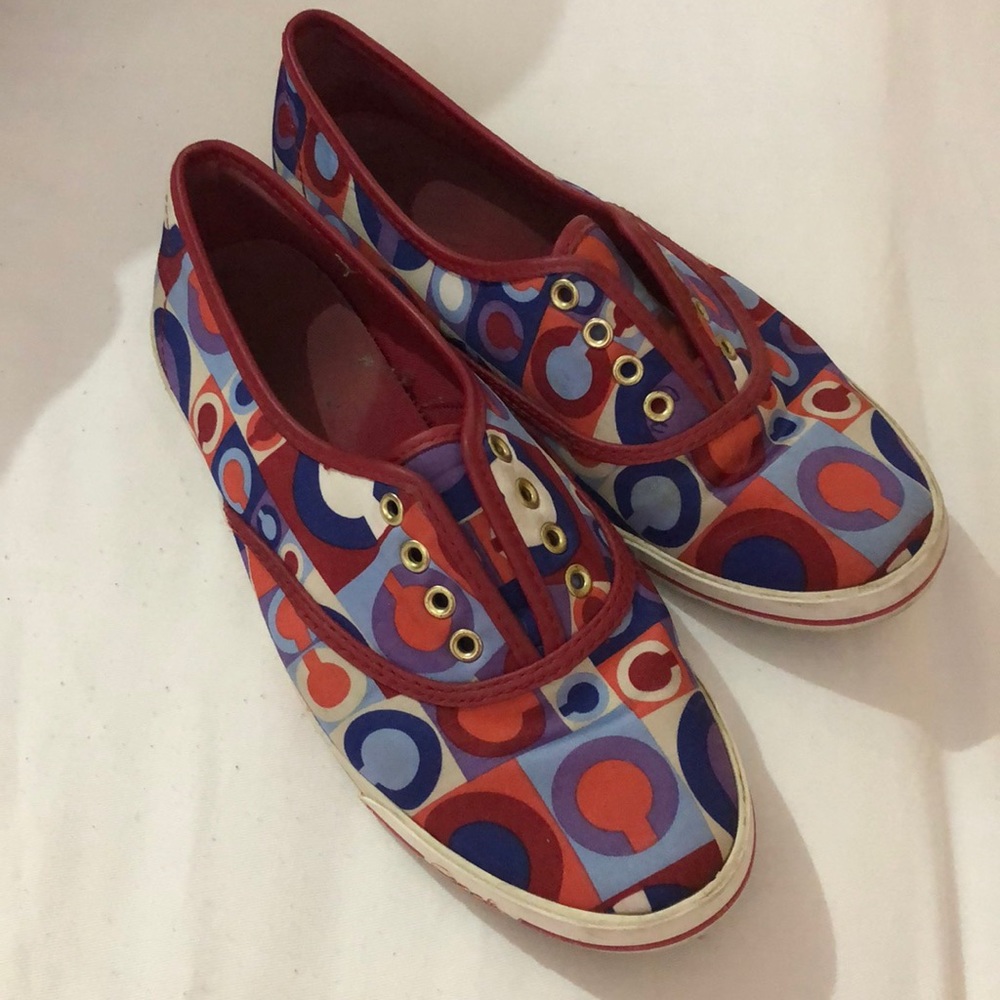 Coach colorful sneakers